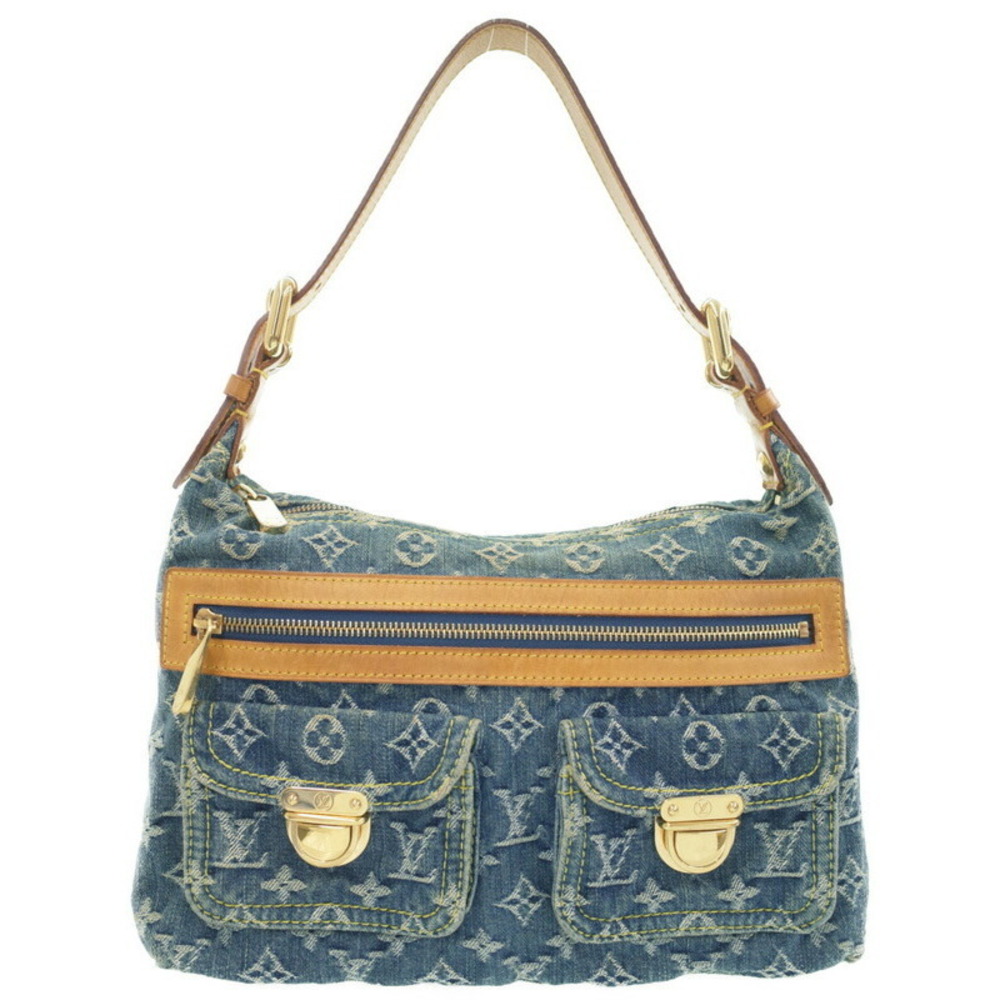 Louis Vuitton Denim Baggy Bag Monogram